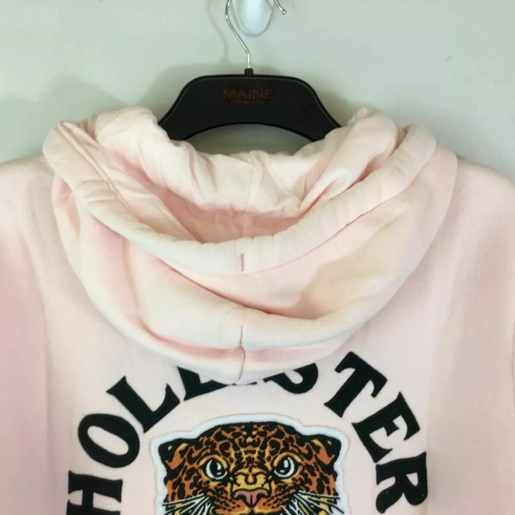 Hollister leopard hoodie Clearance